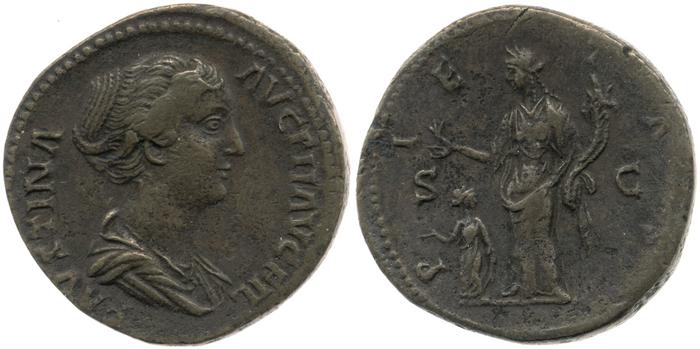 RIC III Antoninus Pius 1379, реверс, bm