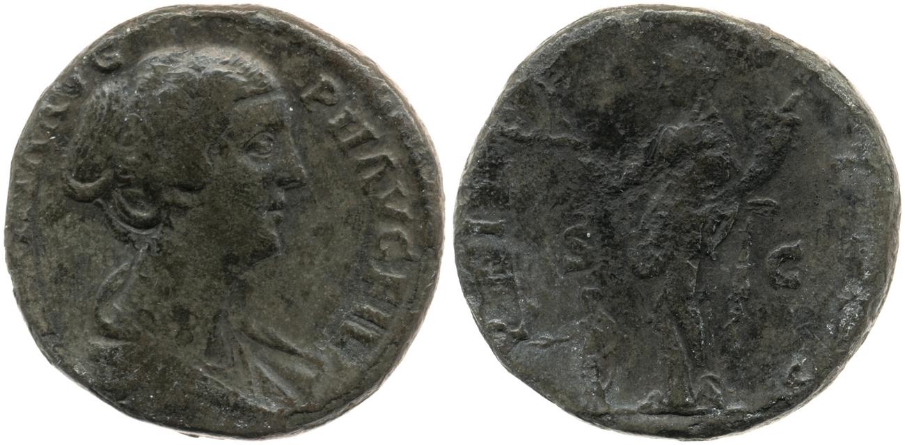 RIC III Antoninus Pius 1379, аверс, bm