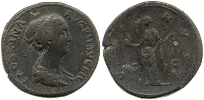 реверс RIC III Antoninus Pius 1387a