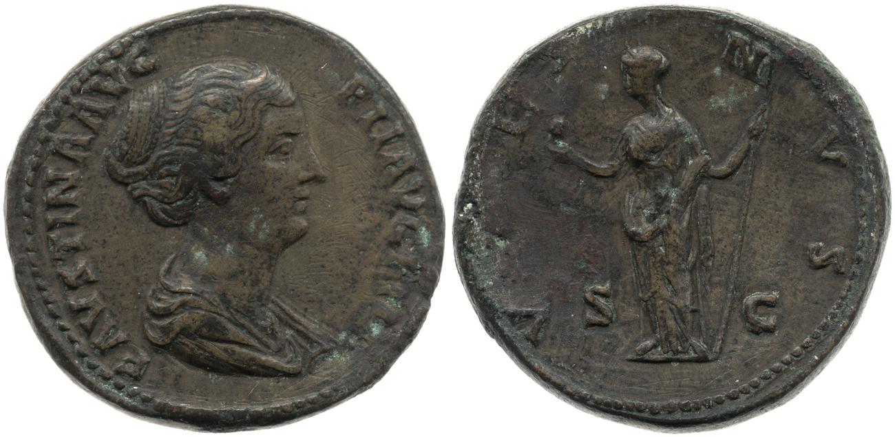 RIC III Antoninus Pius 1387a, аверс, bm
