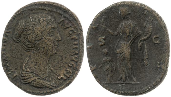 реверс RIC III Antoninus Pius 1402