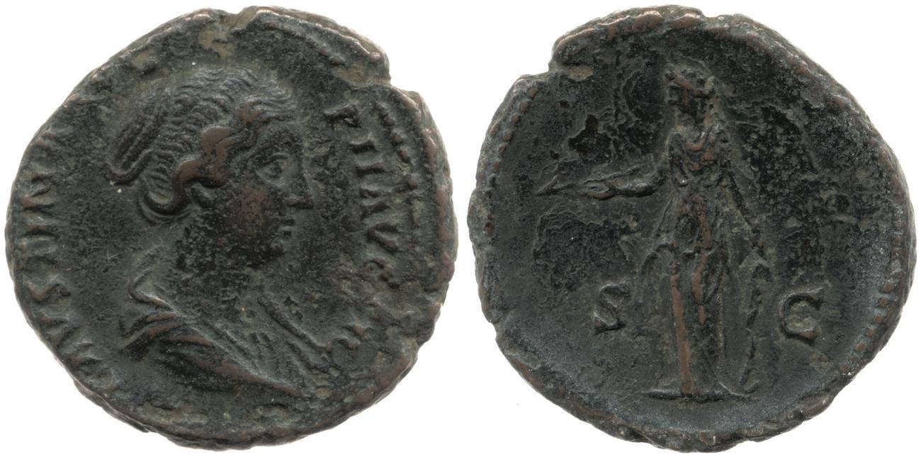 аверс RIC III Antoninus Pius 1405a