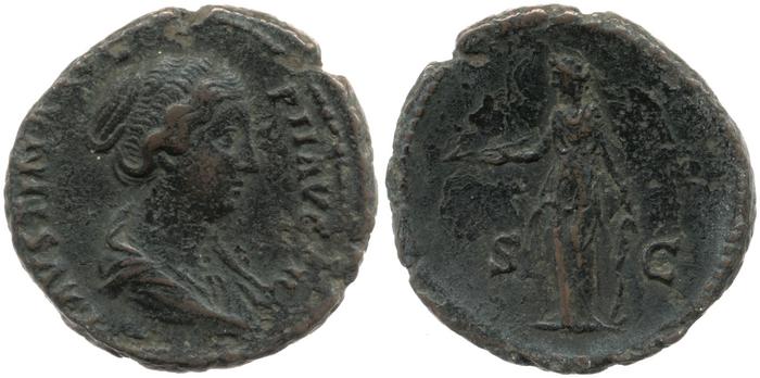 реверс RIC III Antoninus Pius 1405a