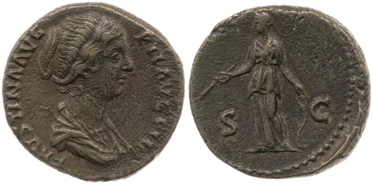 RIC III Antoninus Pius 1405a, аверс, bm
