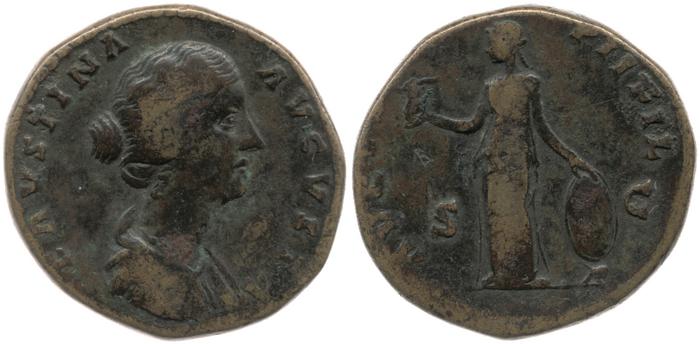 RIC III Antoninus Pius 1367, реверс, bm