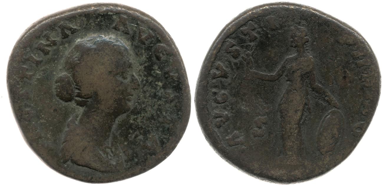 RIC III Antoninus Pius 1367, аверс, bm