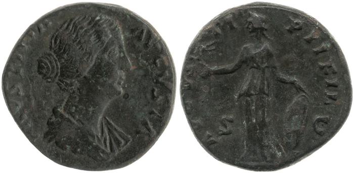 RIC III Antoninus Pius 1367, реверс, bm