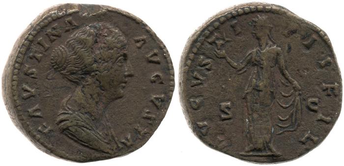 реверс RIC III Antoninus Pius 1371