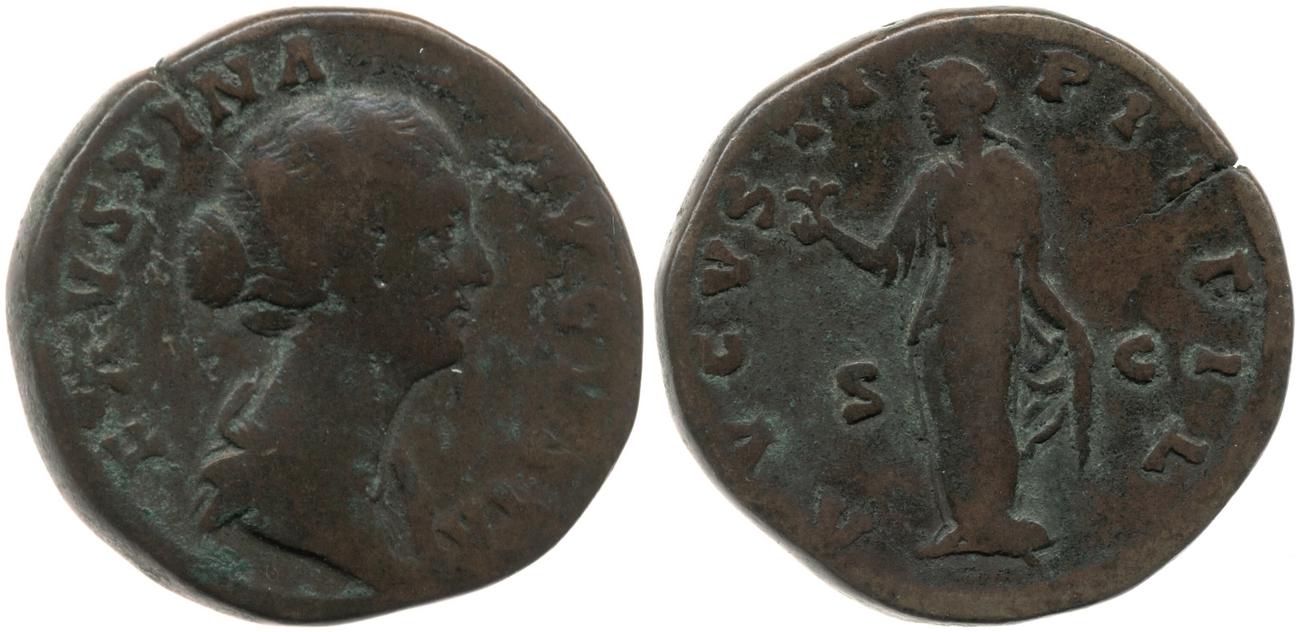 RIC III Antoninus Pius 1371, аверс, bm