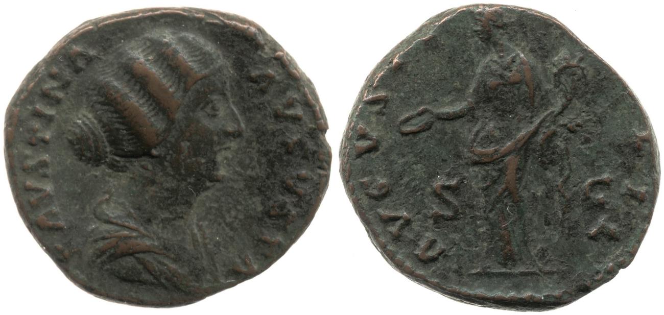 RIC III Antoninus Pius 1390, аверс, bm