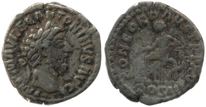 реверс RIC III Marcus Aurelius 3