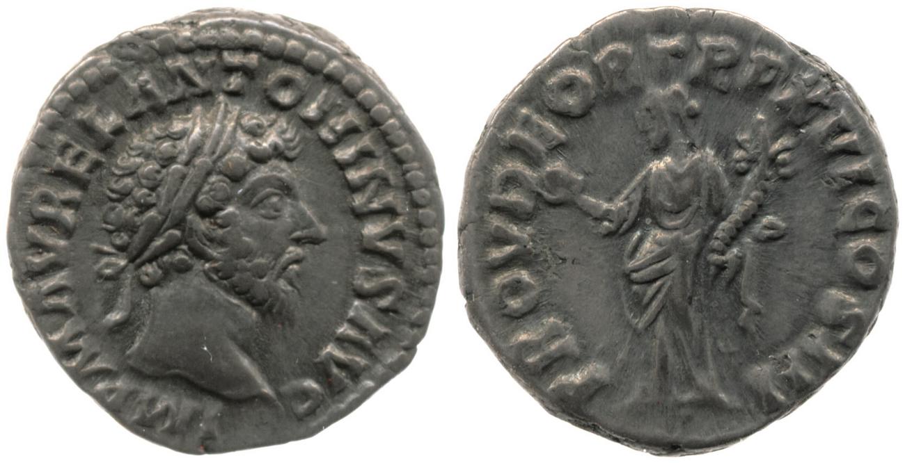 аверс RIC III Marcus Aurelius 51