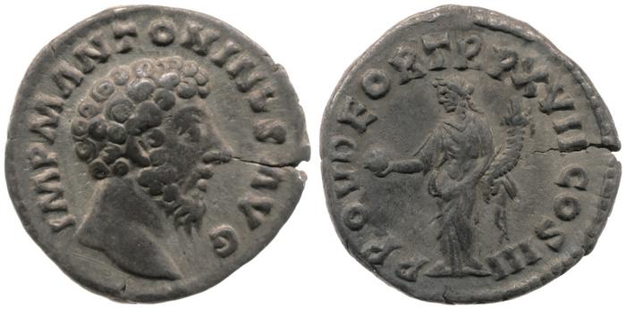 RIC III Marcus Aurelius 70, реверс, bm
