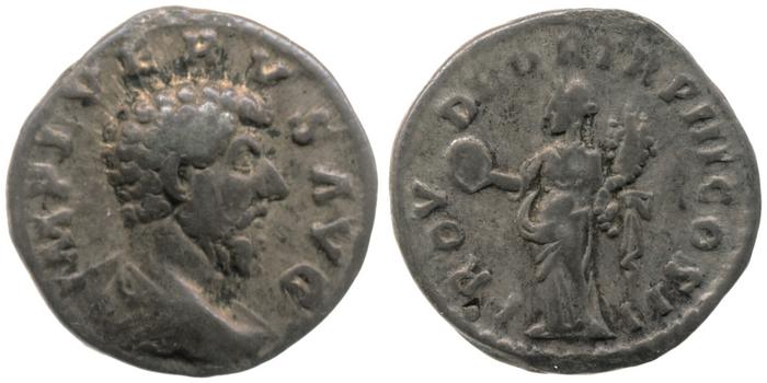 реверс RIC III Marcus Aurelius 491A