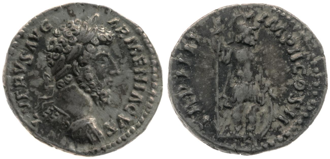 RIC III Marcus Aurelius 514, аверс, bm