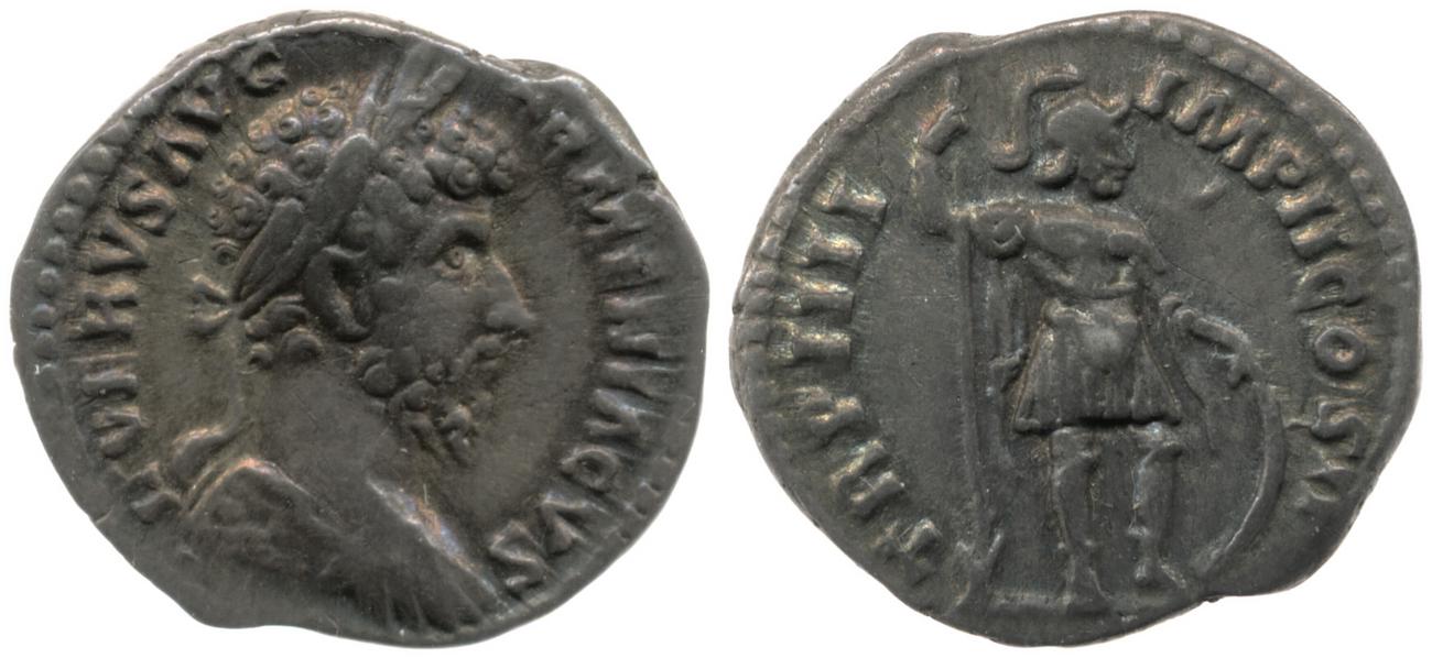 RIC III Marcus Aurelius 514, аверс, bm