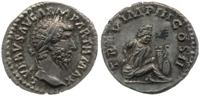 RIC III Marcus Aurelius 540, реверс, bm