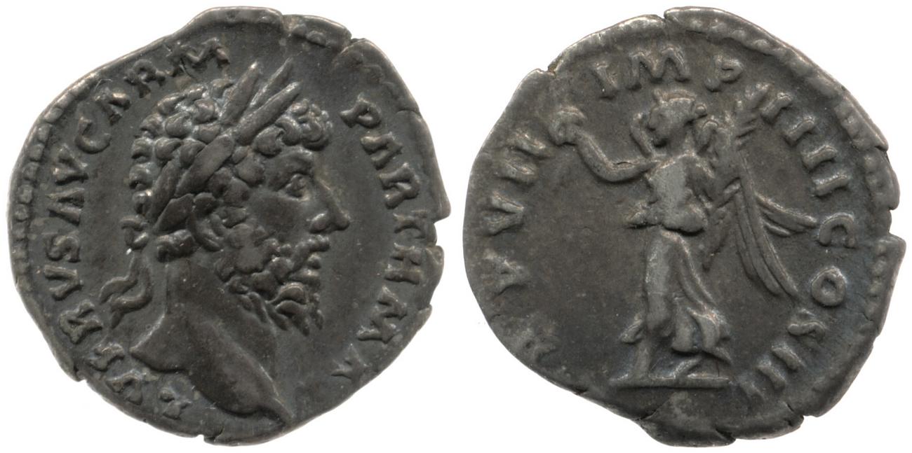аверс RIC III Marcus Aurelius 574