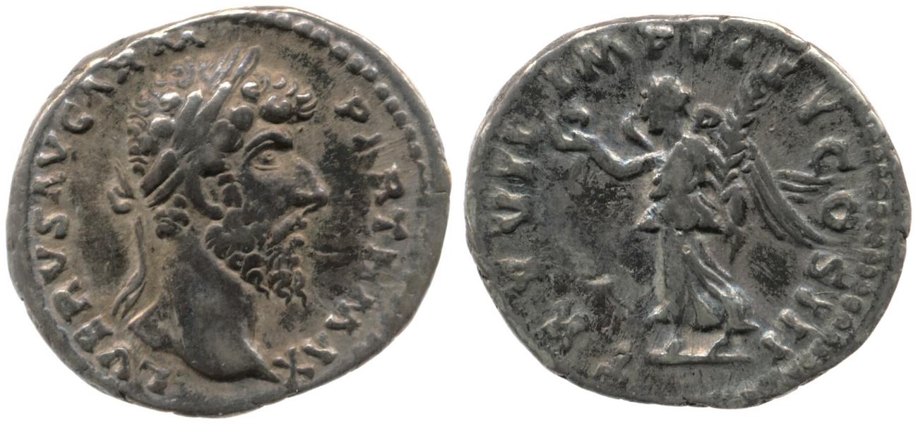 RIC III Marcus Aurelius 574, аверс, bm
