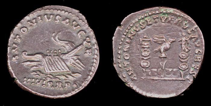 RIC III Marcus Aurelius 443, реверс, bm