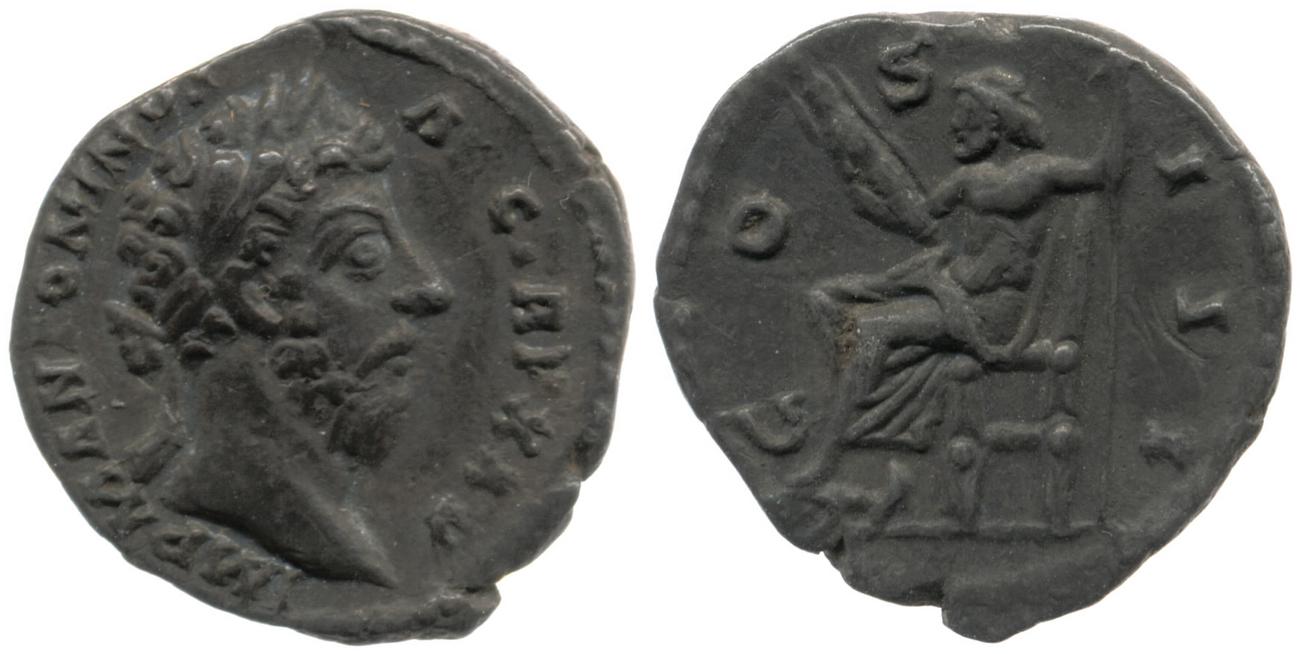 аверс RIC III Marcus Aurelius 228