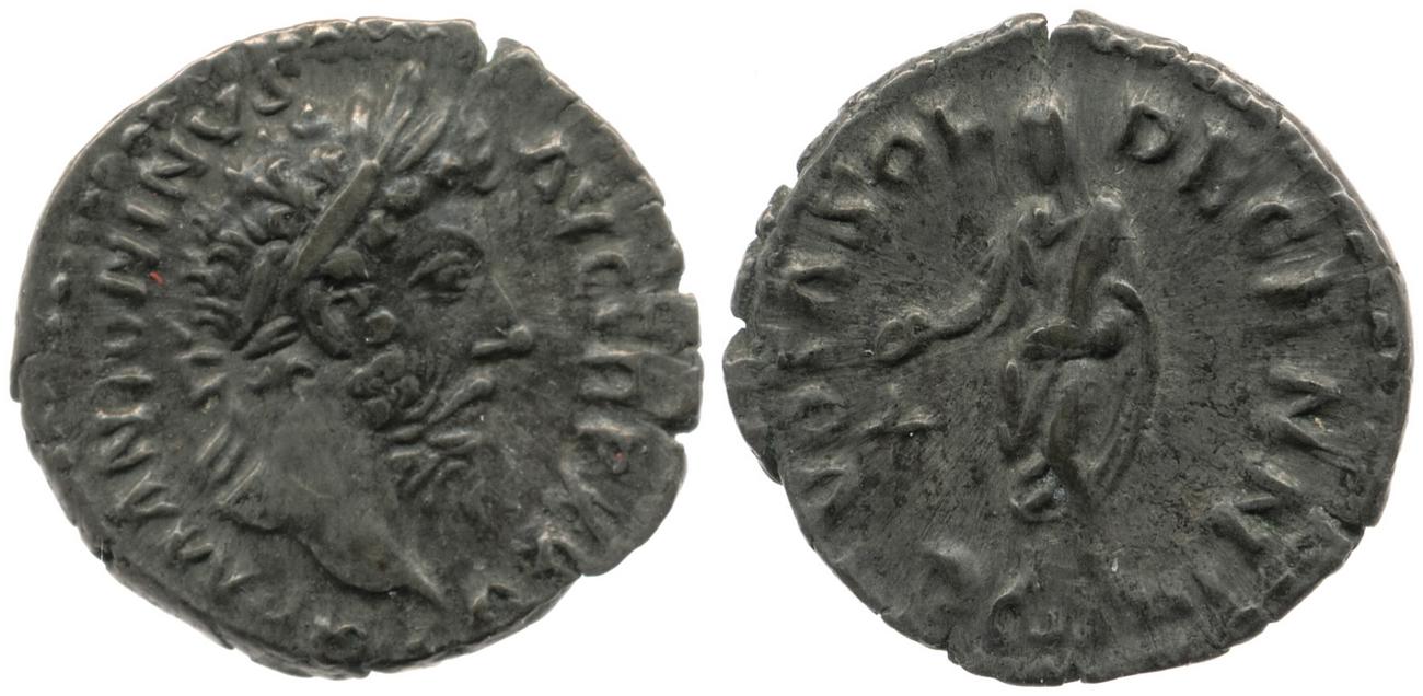 RIC III Marcus Aurelius 248, аверс, bm