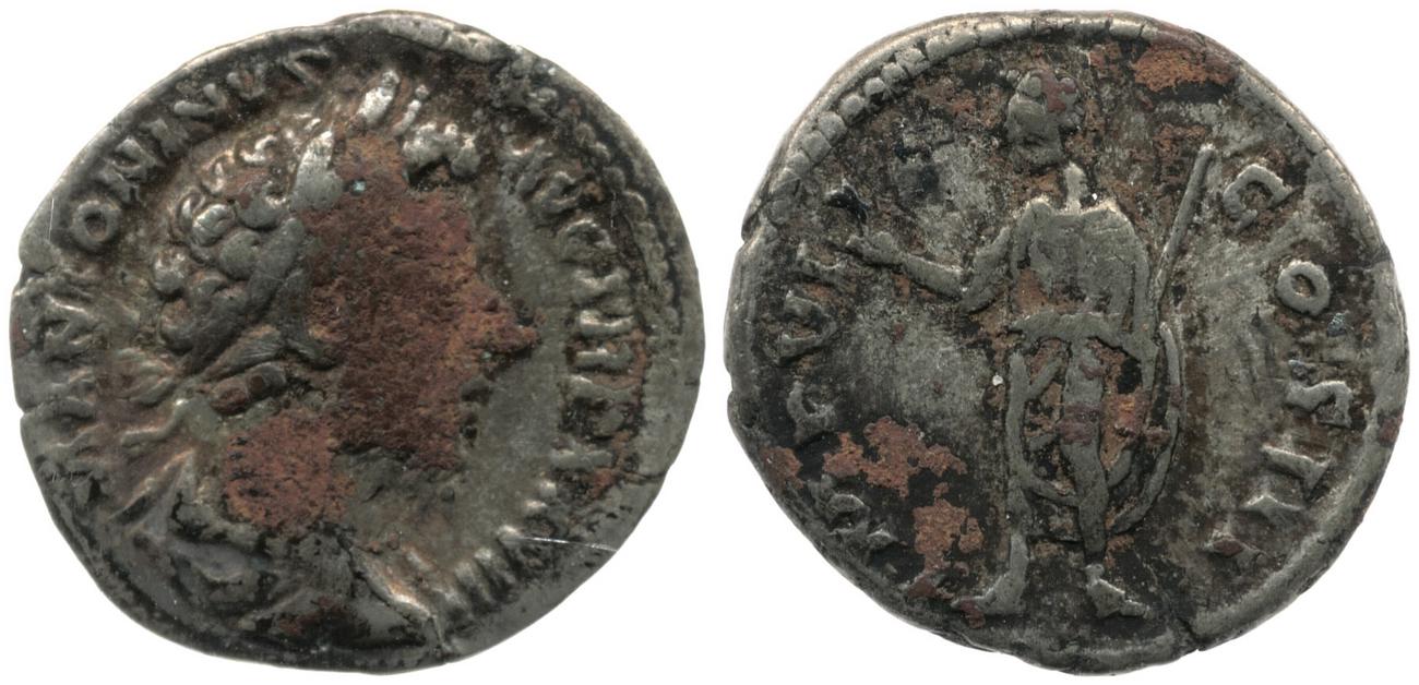 аверс RIC III Marcus Aurelius 297