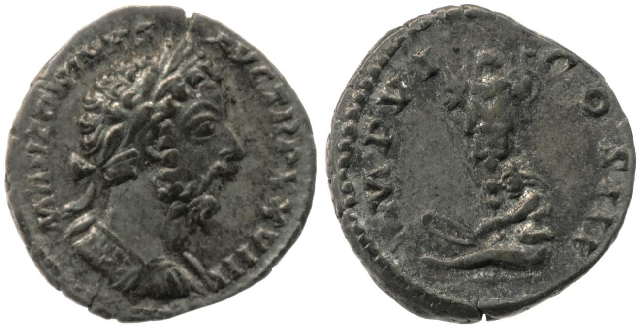 RIC III Marcus Aurelius 293, аверс, bm