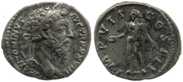 RIC III Marcus Aurelius 300, реверс, bm