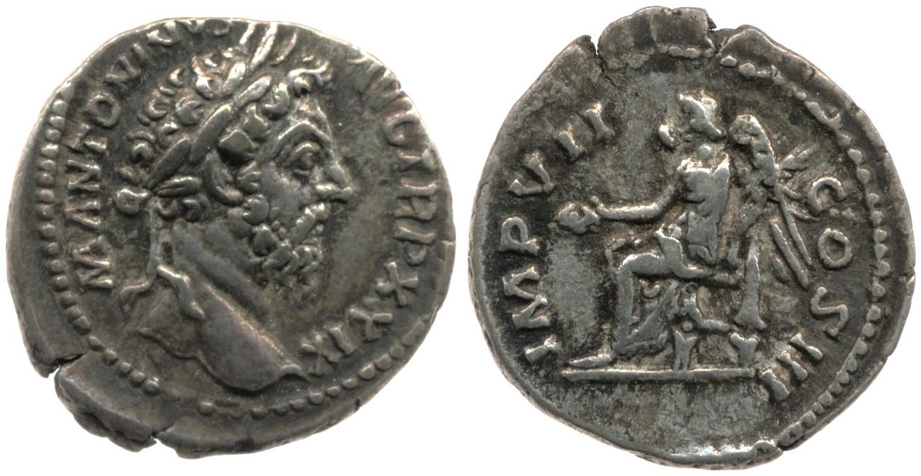 RIC III Marcus Aurelius 312, аверс, bm