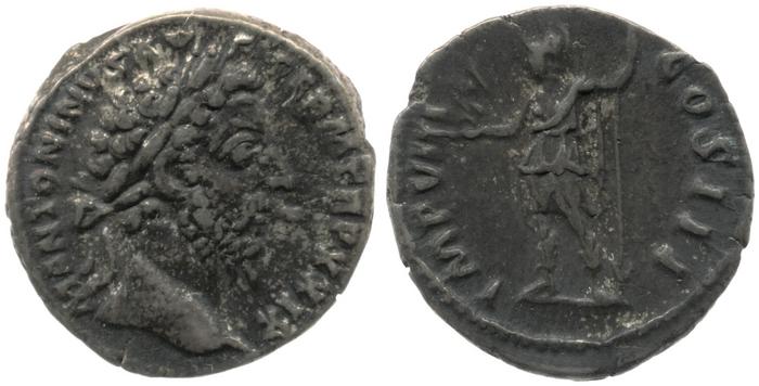 реверс RIC III Marcus Aurelius 323