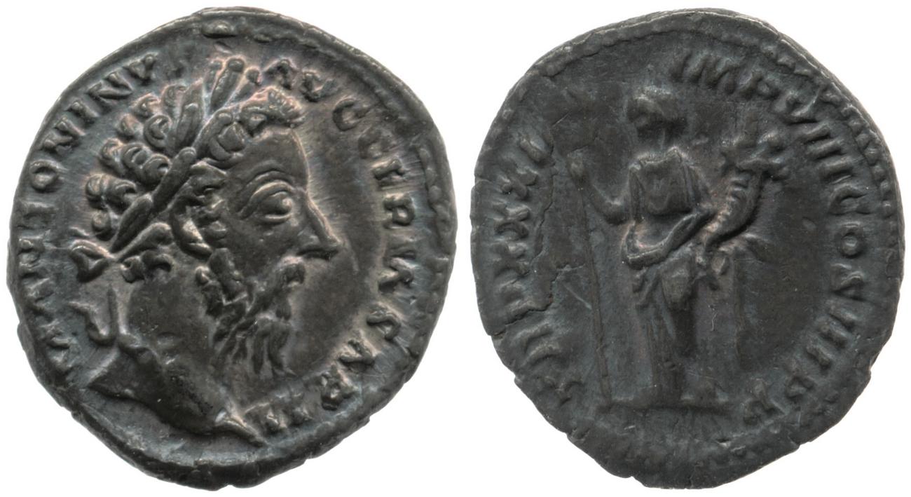 аверс RIC III Marcus Aurelius 377