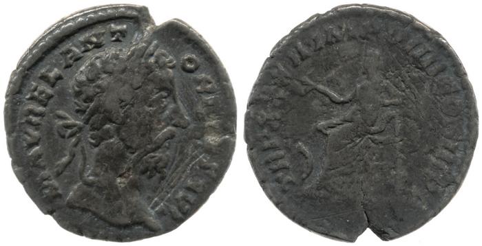 RIC III Marcus Aurelius 385, реверс, bm
