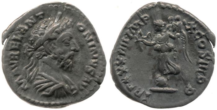 реверс RIC III Marcus Aurelius 411