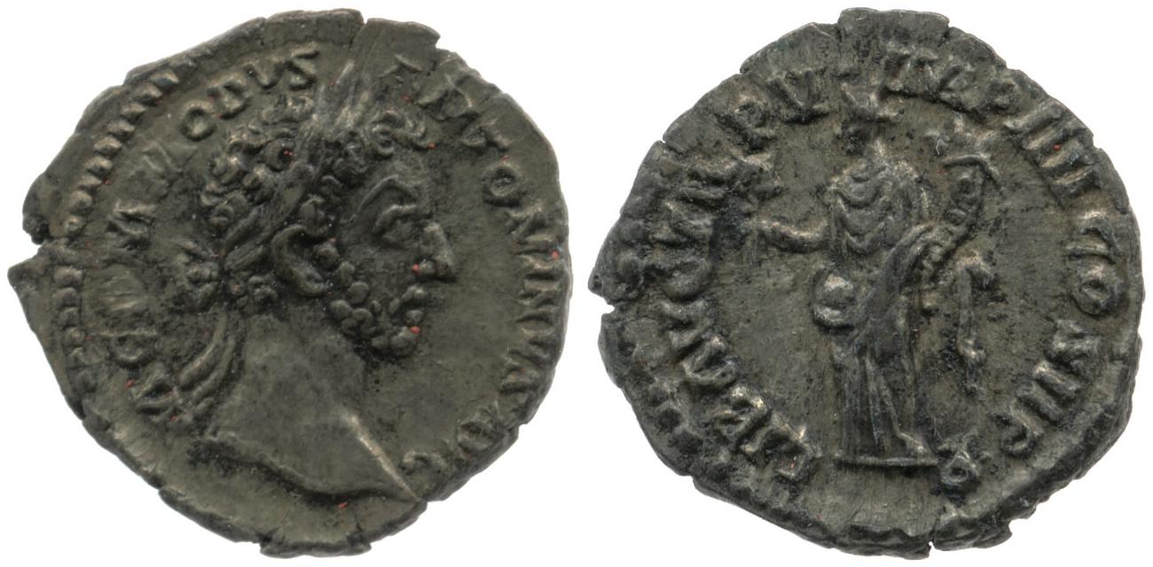 RIC III Commodus 10, аверс, bm