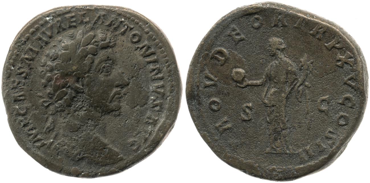 аверс RIC III Marcus Aurelius 812