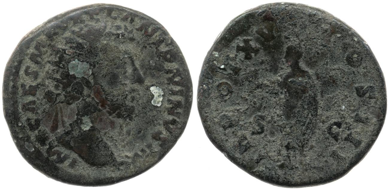 аверс RIC III Marcus Aurelius 818