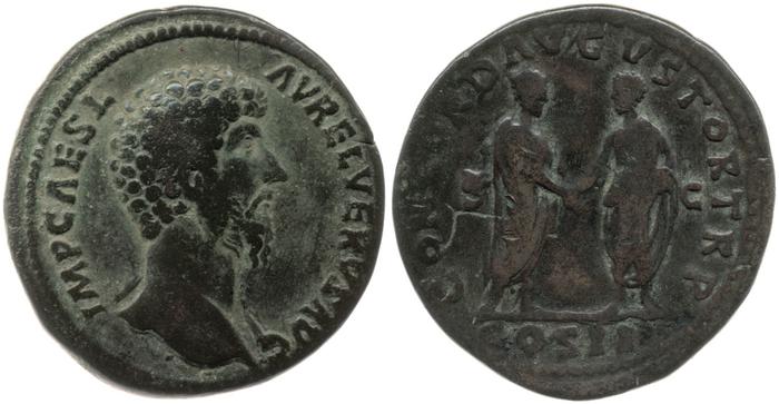 реверс RIC III Marcus Aurelius 1283