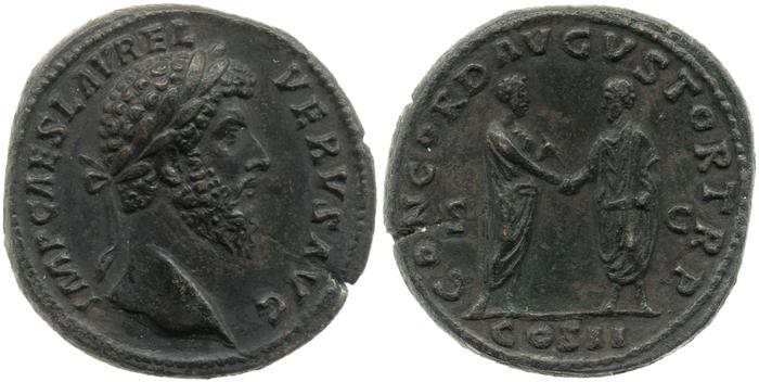реверс RIC III Marcus Aurelius 1284