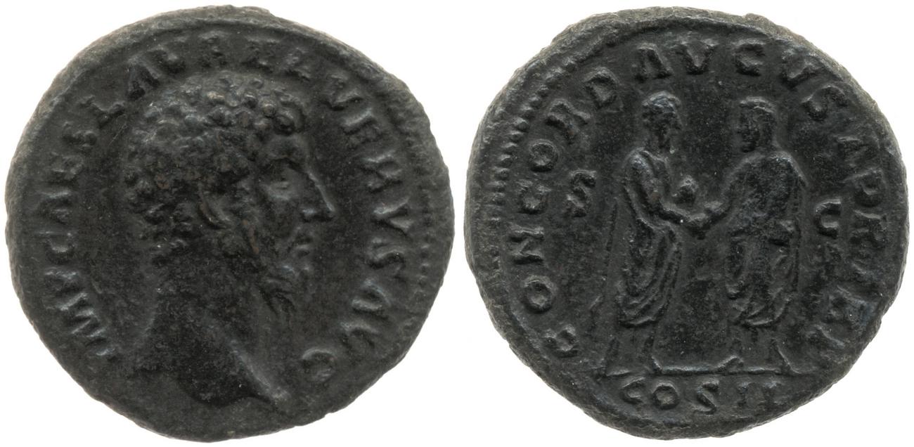 аверс RIC III Marcus Aurelius 1288