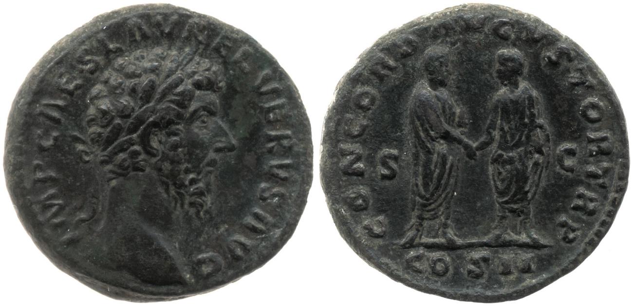 аверс RIC III Marcus Aurelius 1291