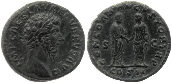 реверс RIC III Marcus Aurelius 1291