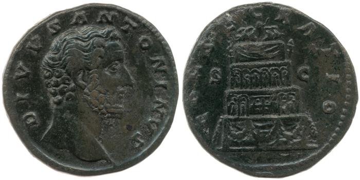 реверс RIC III Marcus Aurelius 1266