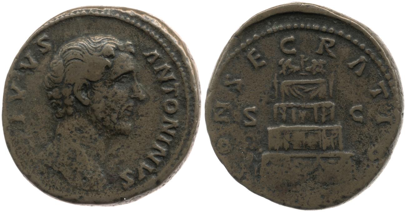 RIC III Marcus Aurelius 1266, аверс, bm