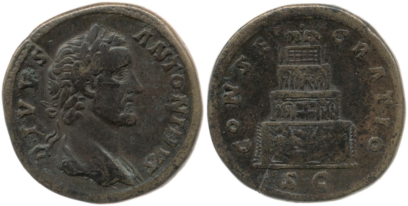 аверс RIC III Marcus Aurelius 1268