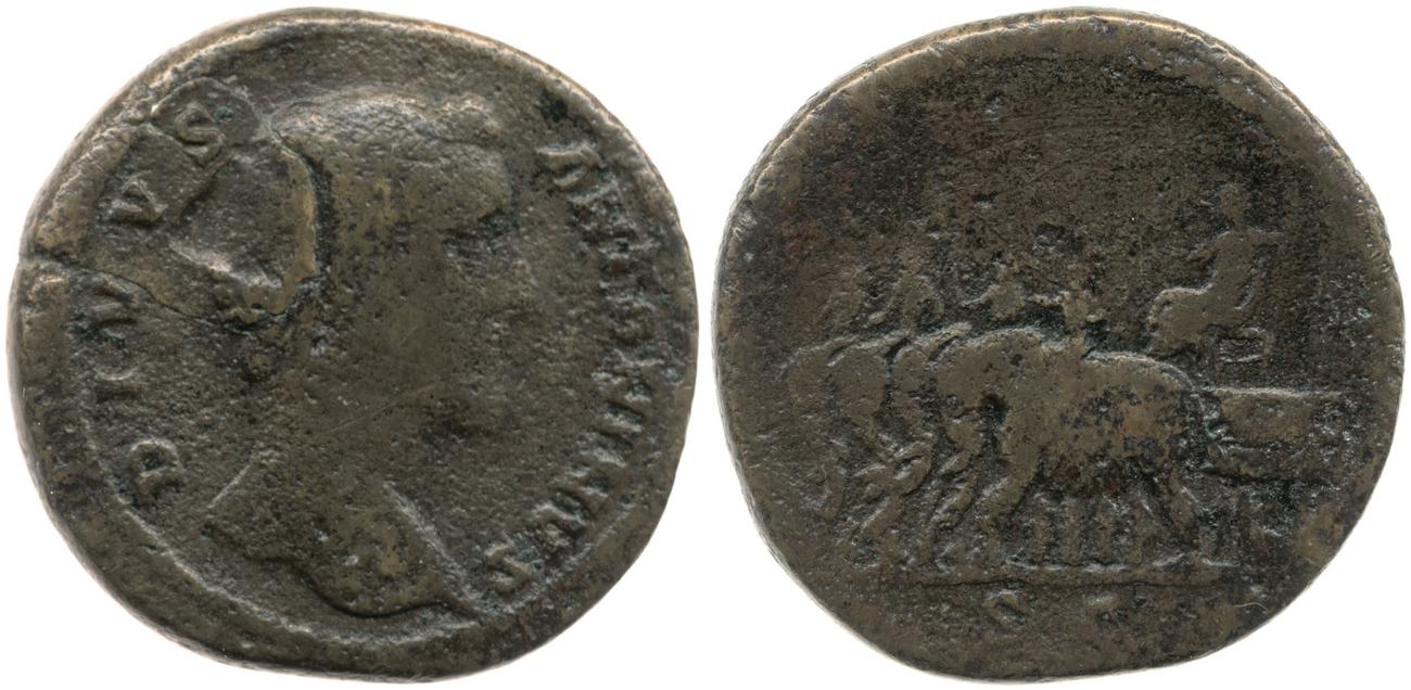 аверс RIC III Marcus Aurelius 1274