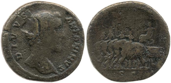 реверс RIC III Marcus Aurelius 1274