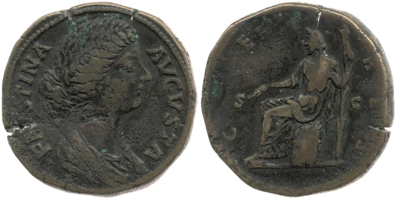 аверс RIC III Marcus Aurelius 1621