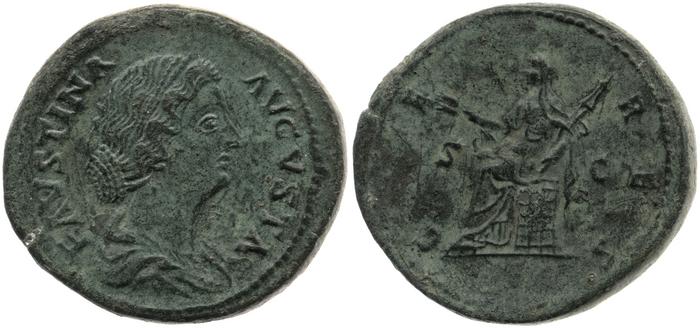 RIC III Marcus Aurelius 1620, реверс, bm