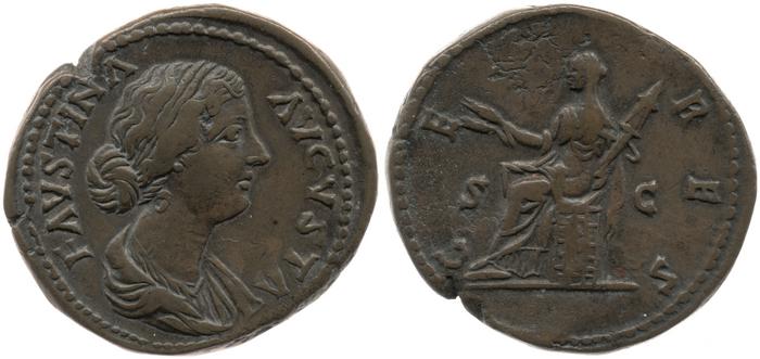 RIC III Marcus Aurelius 1620, реверс, bm